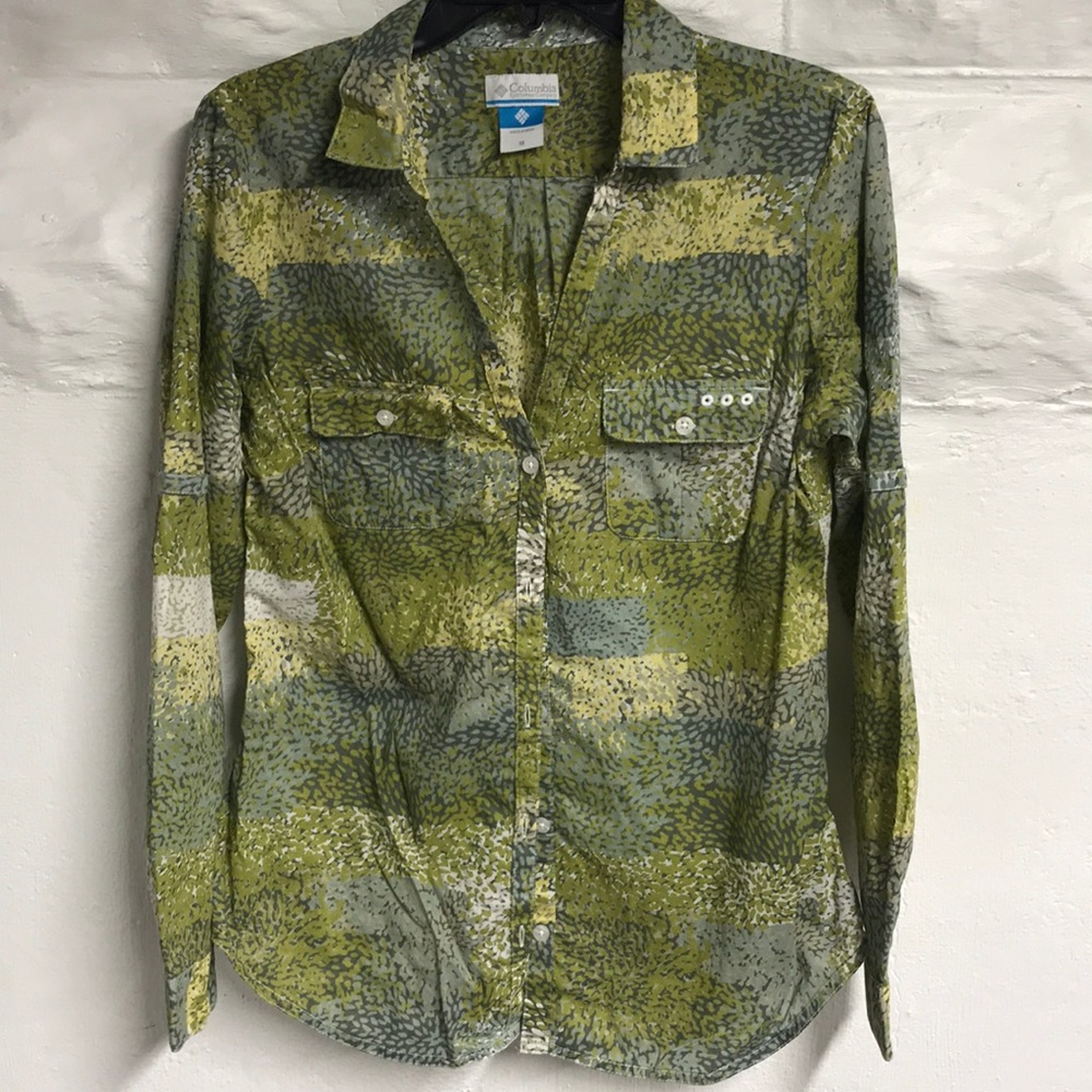 Columbia sportswear light weight LS shirt